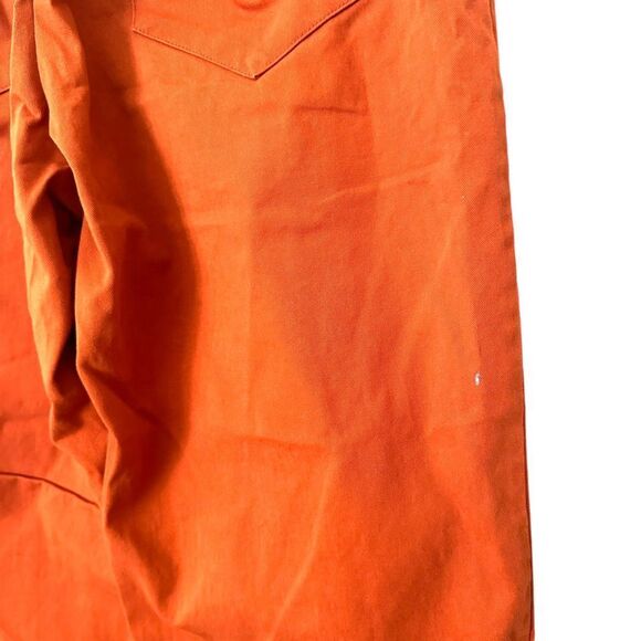 KARLETTAS High Rise Terracotta Relaxed Pant Sz 30 - Picture 6 of 7